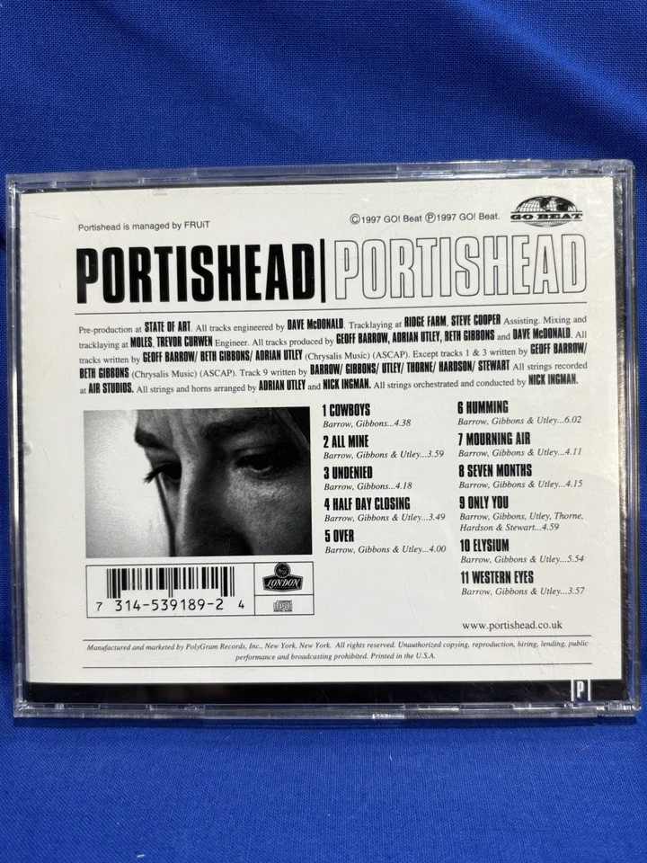 Portishead CD Lot of 4 CDs Dummy Portishead NYC Live 90s Alternative Trip Hop Foto 4 de 4
