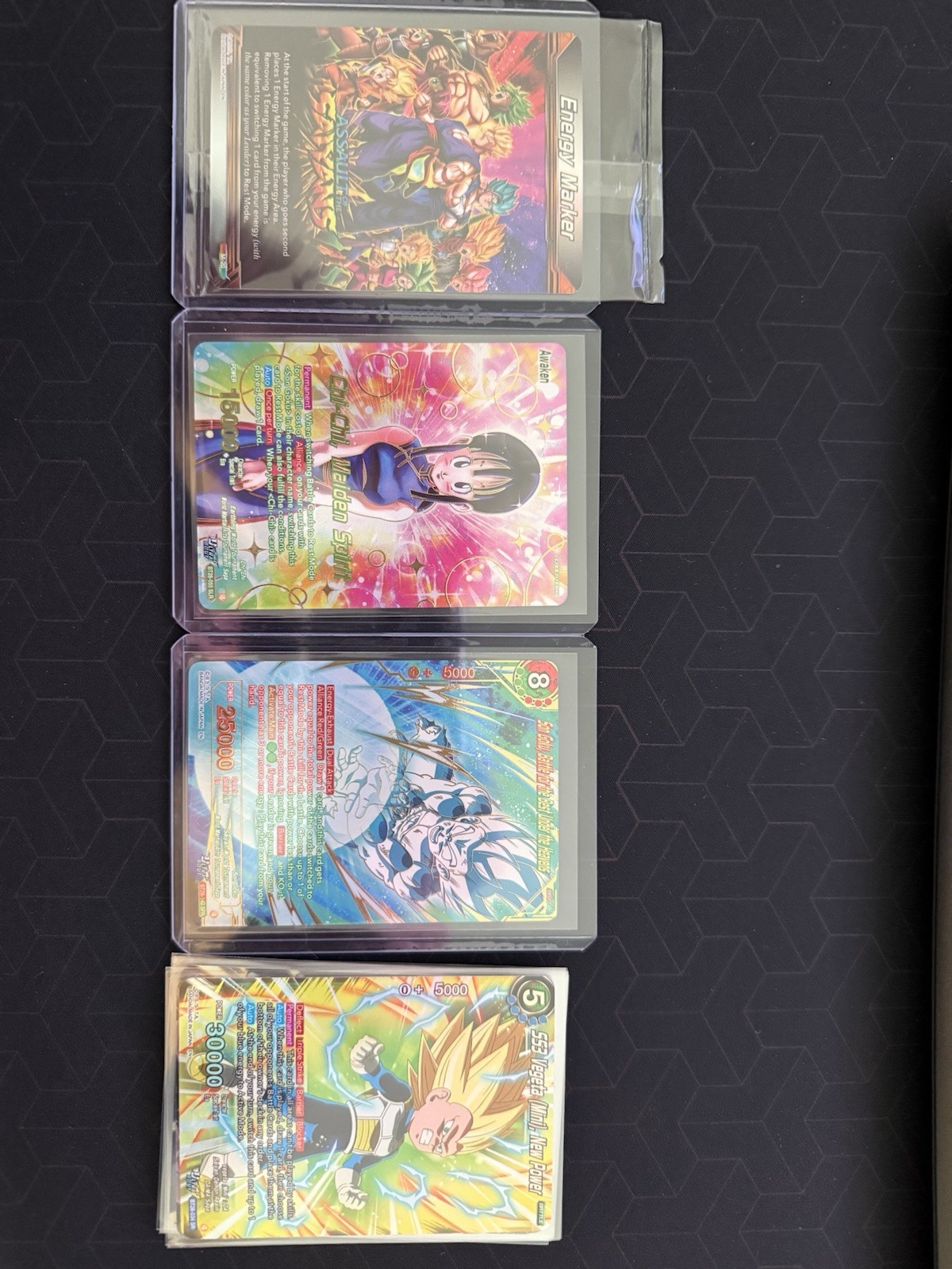 Paquete de marcadores de energía BT28-055 SLR, M-20 - Dragon Ball Prismatic Clash