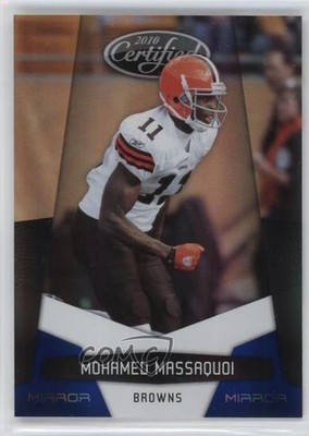 2010 Certified Platinum Blue 95/100 Mohamed Massaquoi #37 2d8