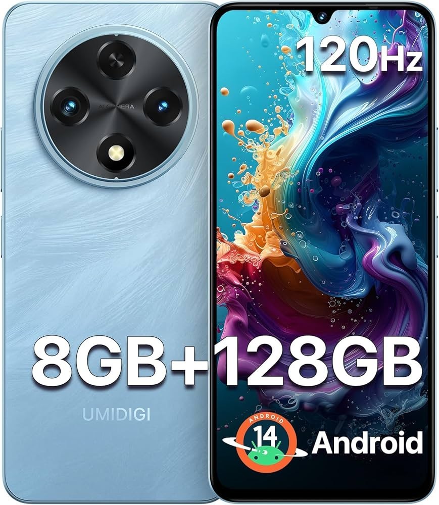 Umidigi G100A 128GB Android Smartphone - Network Unlocked - Blue