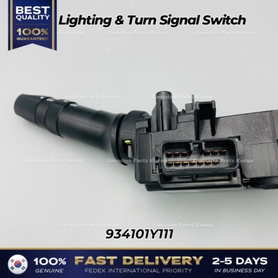 ⭐Genuine⭐ Lighting & Turn Signal Switch 934101Y111 for Hyundai