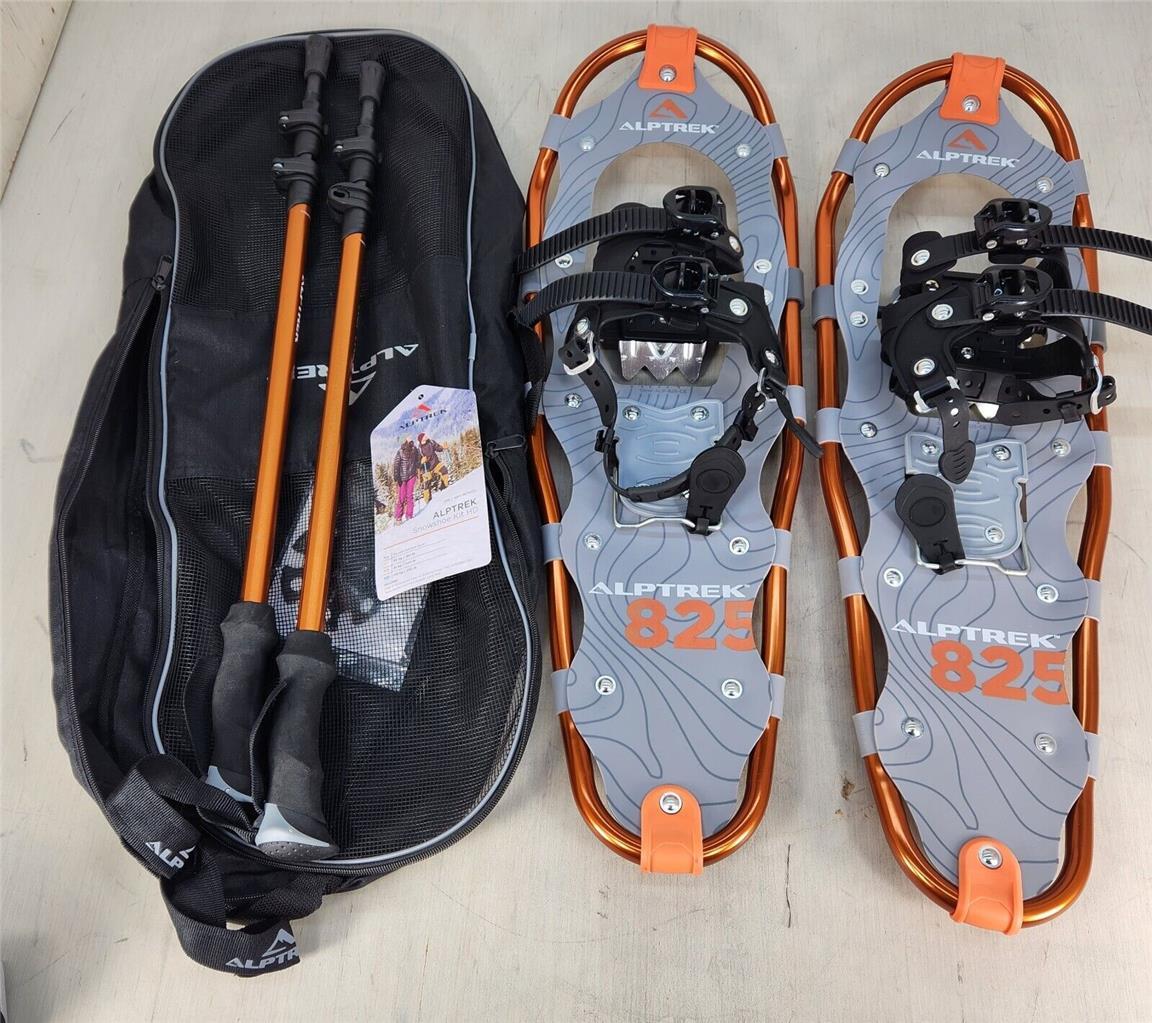 ALPTREK 825 Snowshoe Kit Sawtooth Angular Frame Large 8