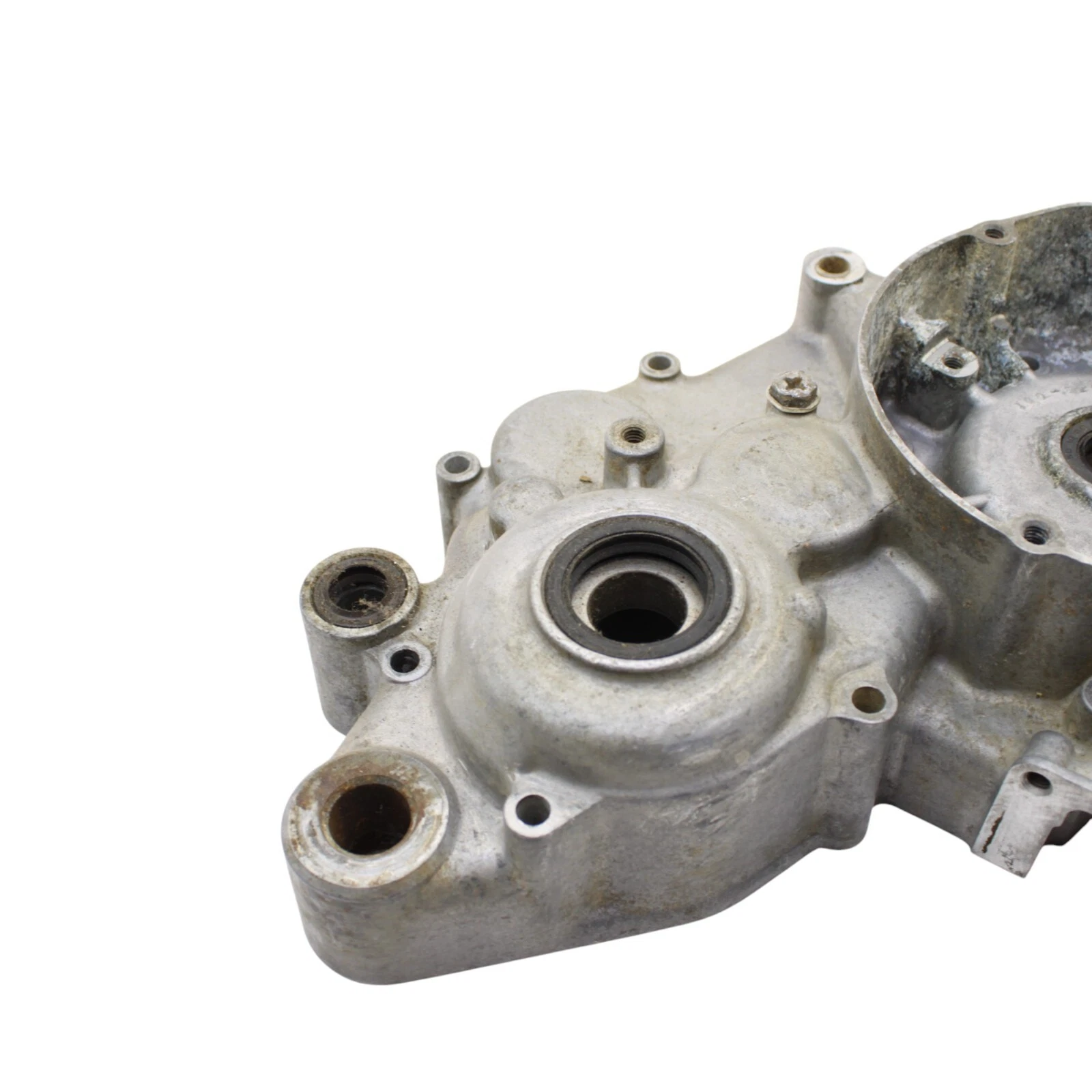 1996 - 2000 SUZUKI RM125 Crank Case Engine Case SILVER BLOCK STOCK