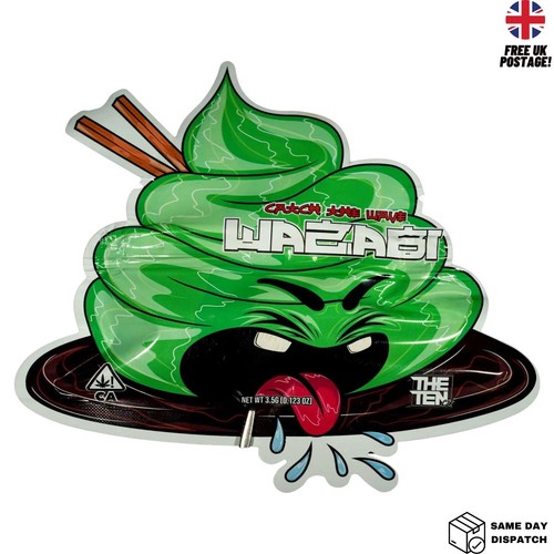 25 x Mylar Bags 3.5 Cali Packs Multiple Designs The Ten Cookies Runtz