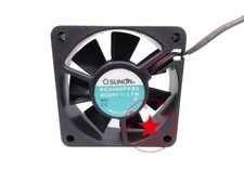 SUNON KD2406PKB2 DC 24V 1.7W 6CM 6020 2-wire cooling fan