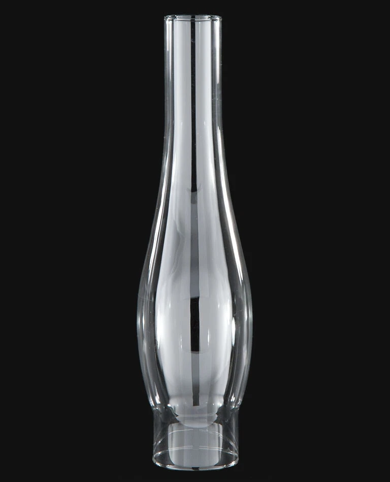 ROYAL CRAFT 2 3/8" X 12 1/4" Clear Glass Lamp Chimney for Parlor Lamps, GWTW NEW 57957JB