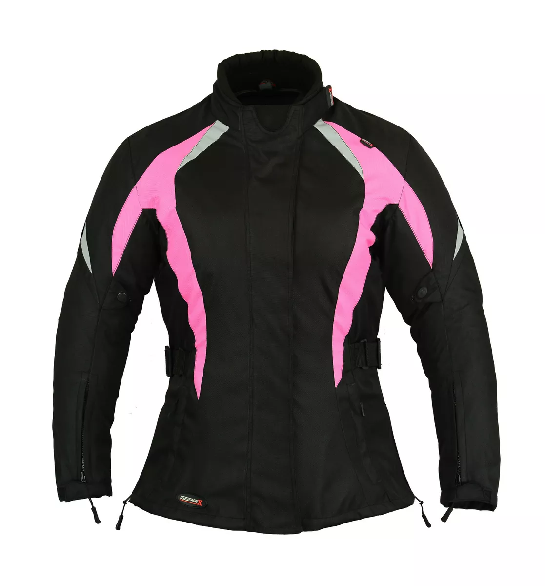 Ladies pink motorcycle jacket cheap