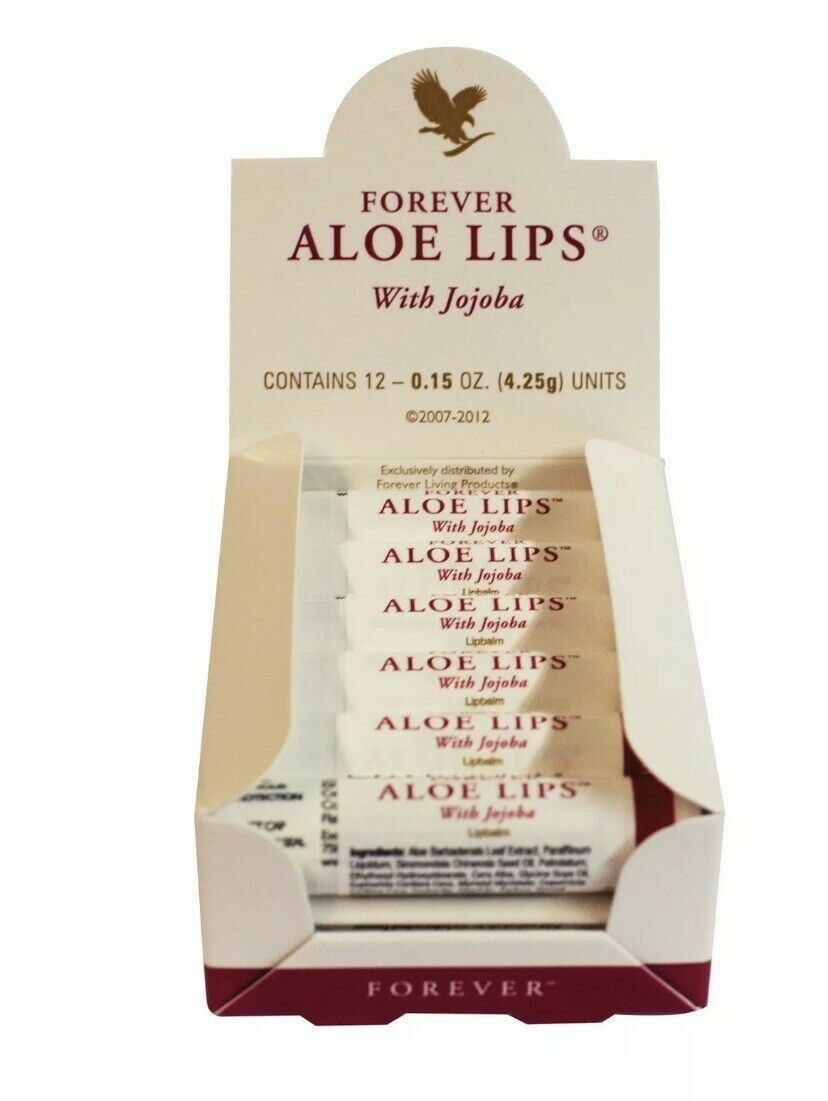 4x Forever Living Aloe Vera jojoba Lip Balm Sticks Authentic Sealed NEW  LOOK | eBay