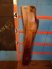 A1215 3/4" THICK black walnut Live Edge Slab table shelf KILN DRIED