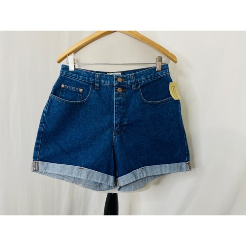 Junior 13 x 5 Jeansshorts Arizona Jeans blau dunkle Waschung mittlere Taille sauberer Schnitt - Bild 3 von 13