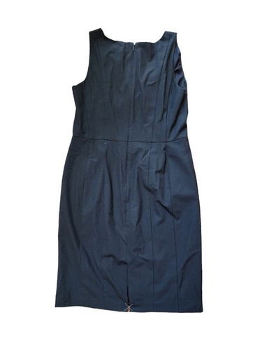 Ann Taylor Dress Womens Size 14 Black Sheath Cocktail VNeck Dress New/ NWT - Picture 6 of 8
