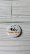 Vintage American Girl Grin Pin Bee Respectful Pleasant Company