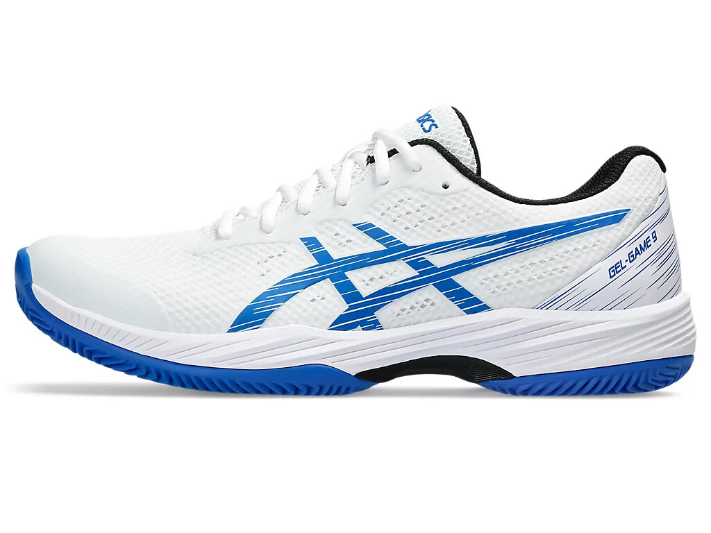 アシックス1041A358GEL9CLAY/OC103 ASICS GEL-GAME 9 1041A358 103 Blue White/Tuna Blue Men