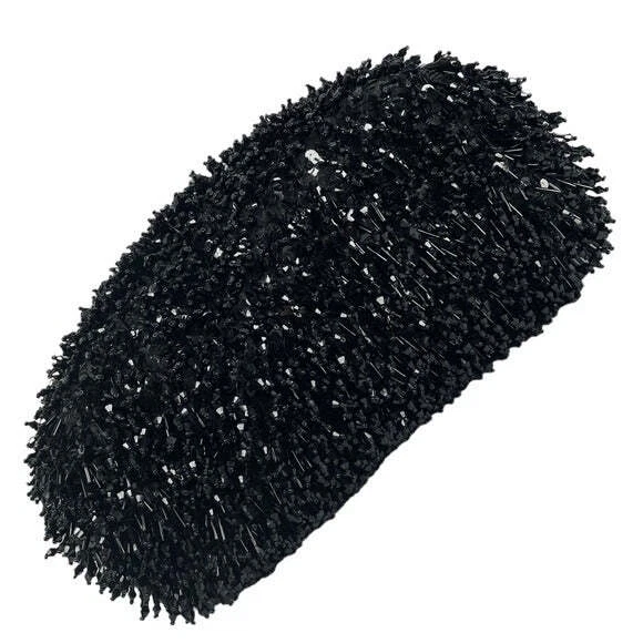 Borsa tote formale Valentino Garavani lucertola paillettes esotiche completamente penzolanti perline