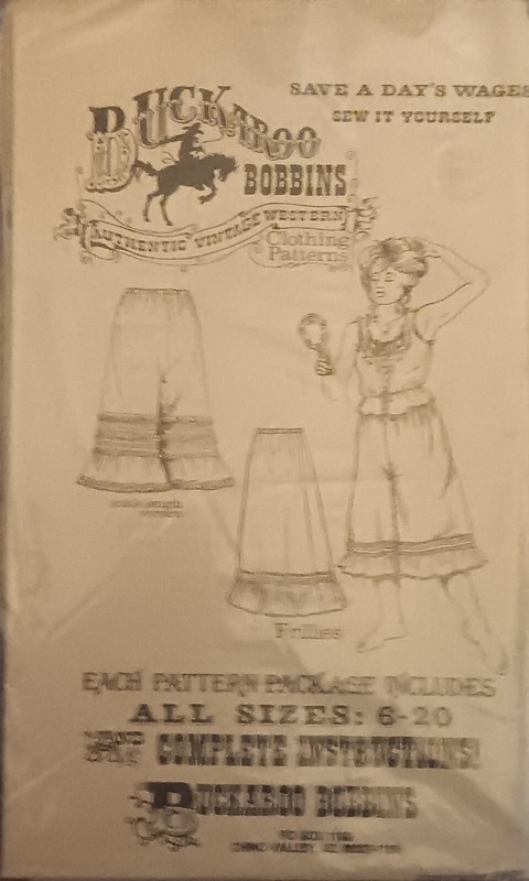 Women's  Buckaroo Bobbins FRILLIES Pattern  UNCUT   #4