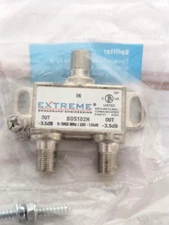 Coax Cable Splitter Extreme/Amphenol 2-Way Digital 1Ghz High Performance BDS102H
