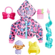 Barbie Extra Pet  Fashion Pack with Pet Lamb, Fashion Pieces  Accessories 2022