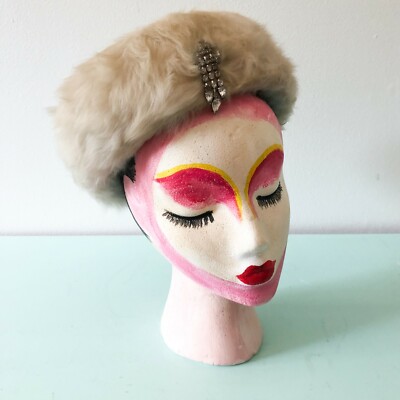 Designed by Lora Real Fur Vintage Hat Vintage | Accessories | Designed By Lora Real Fur Vintage  main image 2