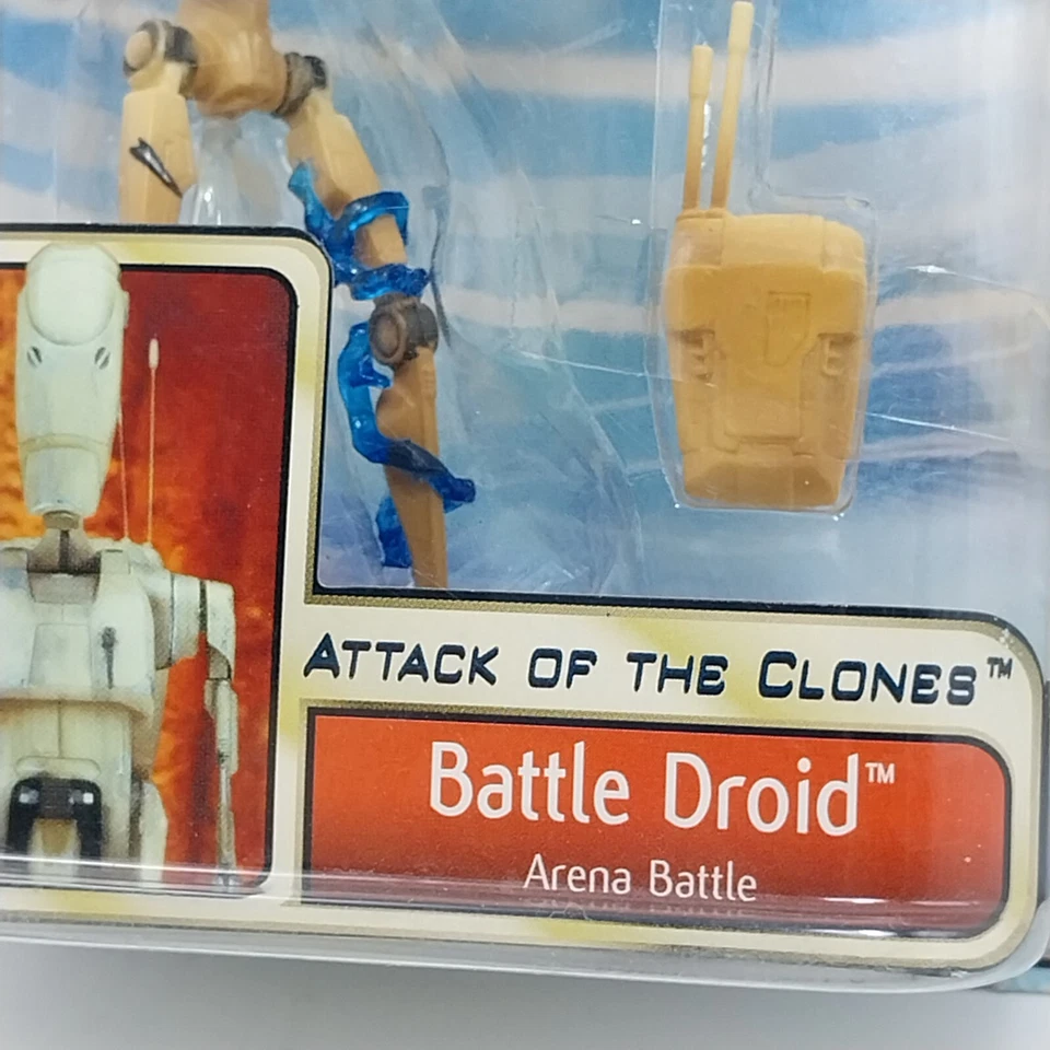 Star Wars Attack Of The Clones "Battle Droid" Arena Battle Hasbro TOMY 2002 - Image 4 of 4