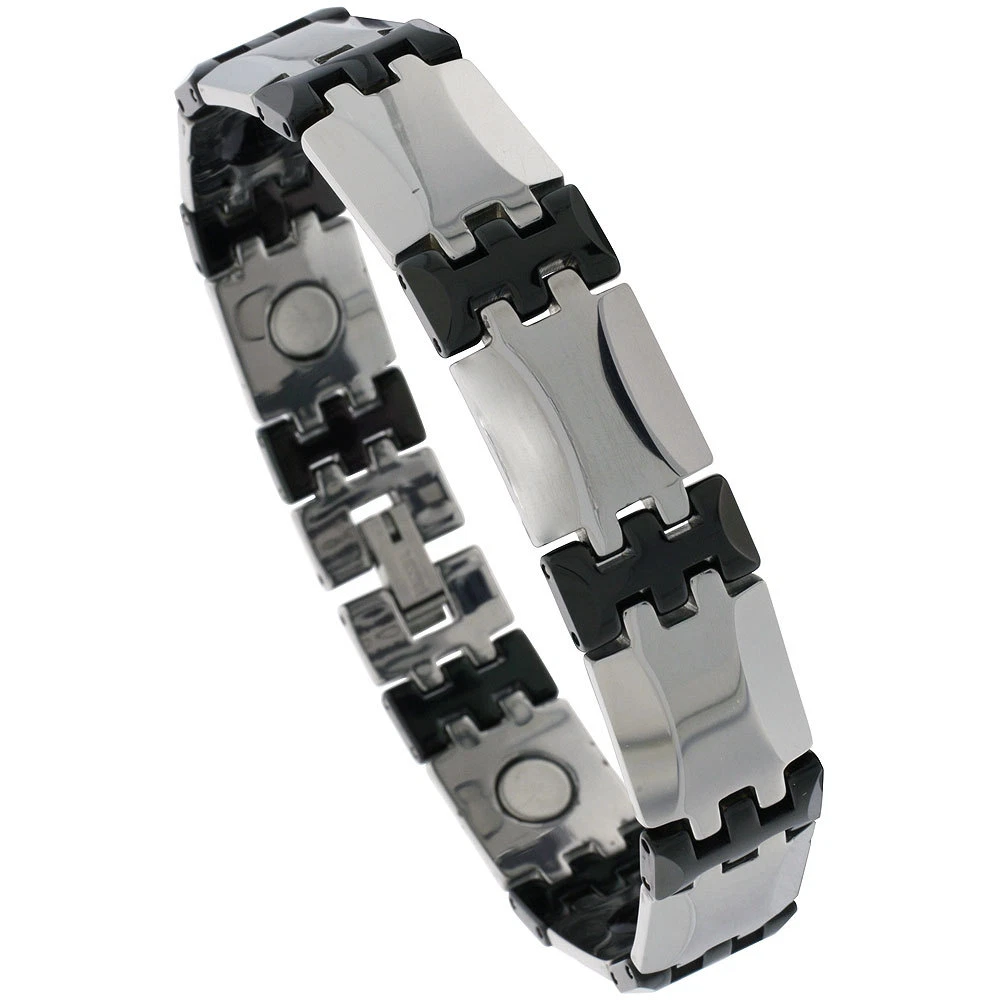Tungsten magnetic shop bracelet