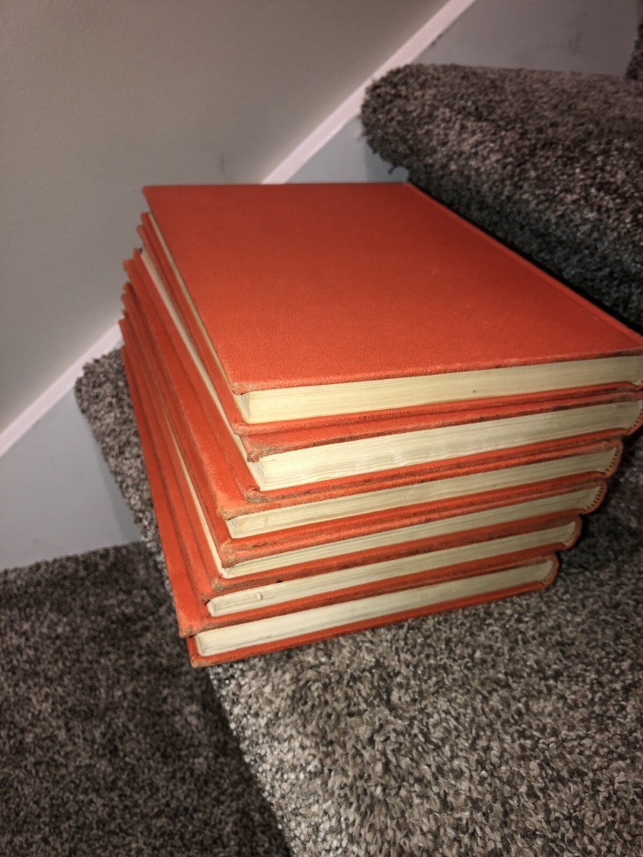 Vintage 1947 Childcraft encyclopedia Volume 7-12 Six Books. Please