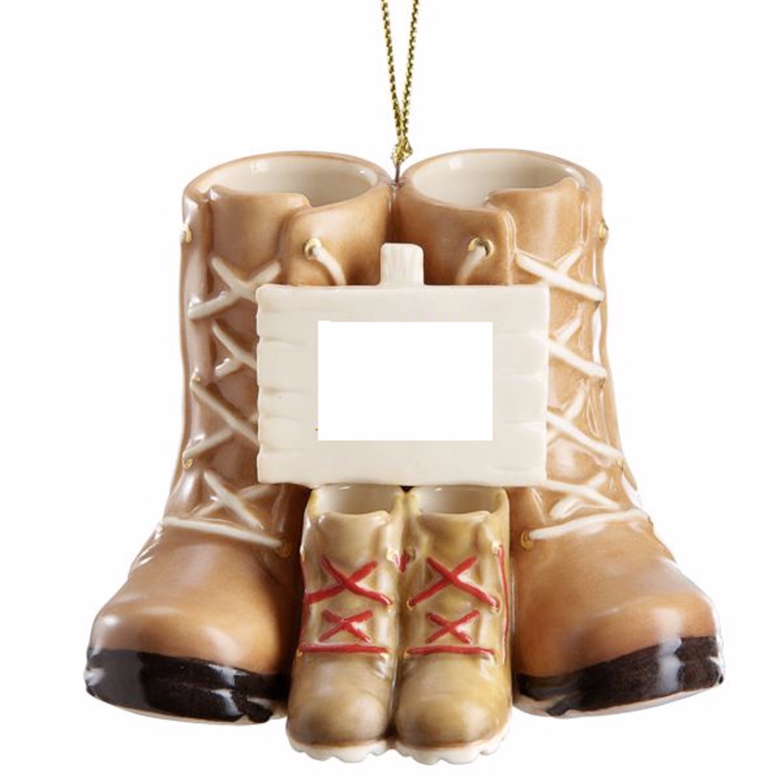 father and son ornament