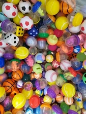 1,000 1" TOYS VENDING MACHINE  PARTY FAVOR CARNIVAL GAME PRIZES FREE DISPLAY