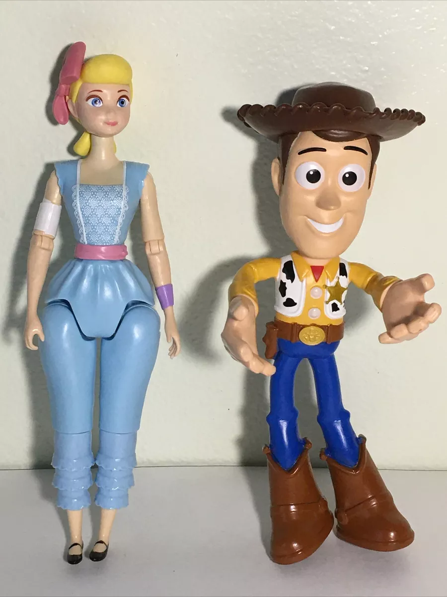 Disney PIXAR TOY STORY Mattel WOODY AND BO PEEP 2019 2018