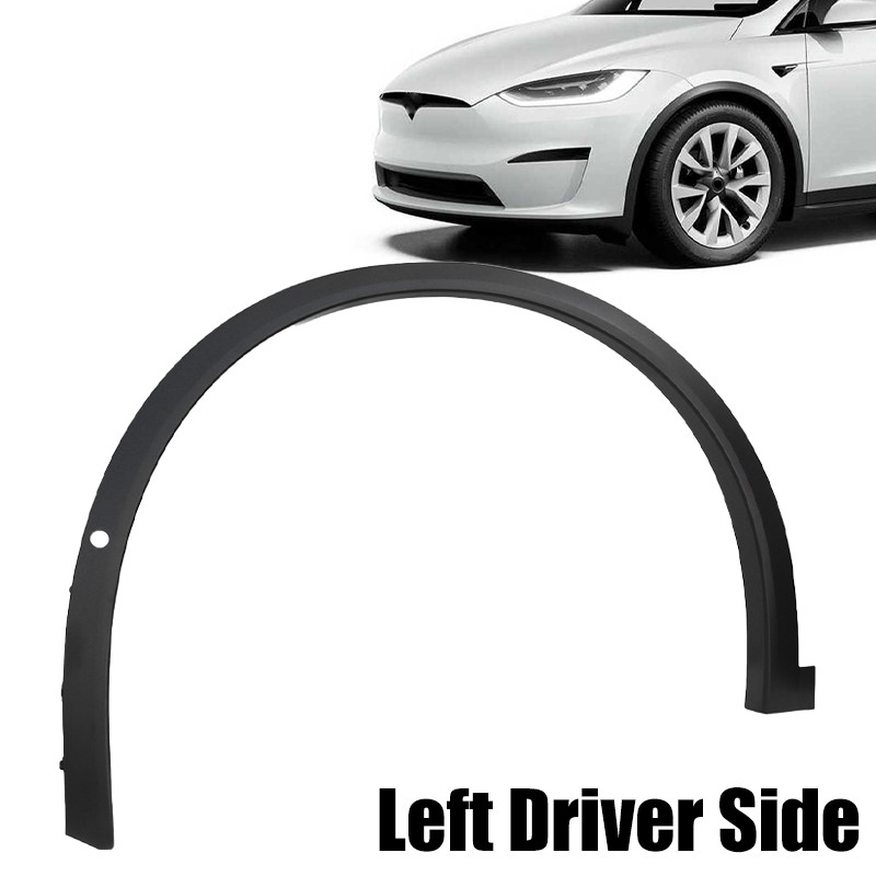 Fit 2016-2021 Tesla Model X Front Driver Left Side Wheel Molding Fender Flare