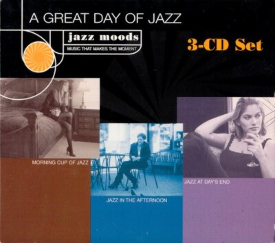 Jazz Moods: a Great Day of Jazz by Various (CD 3-Disc Set, 2000