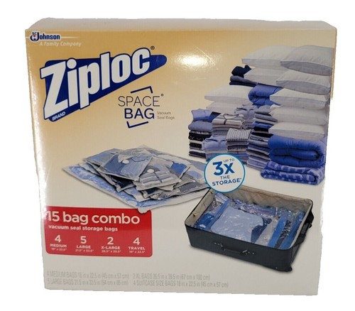 SUPREME ZIPLOC BAGS 1 BOX (30 CT QUART SLIDER) BRAND NEW IN HAND