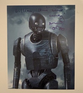 Alan Tudyk Personalised Signed Autograph K 2SO In Star Wars Rogue One (Disney)