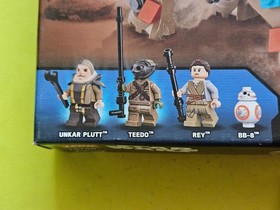 LEGO Star Wars Encounter on Jakku 75148 Unkar Plutt, Rey, BB-8, Teedo BRAND NEW