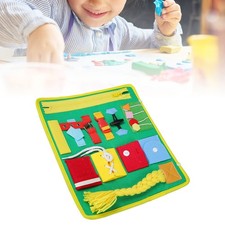 The Toddler Early Learning Toys Zipper Release Buckle Tie Shoes Activity