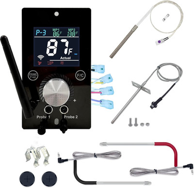 Universal Upgraded Wifi PID Controller Kit Replacement for Pit Boss, Traeger, Z