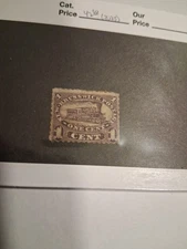 New Brunswick #6 1cent Locomotive Unused MHG