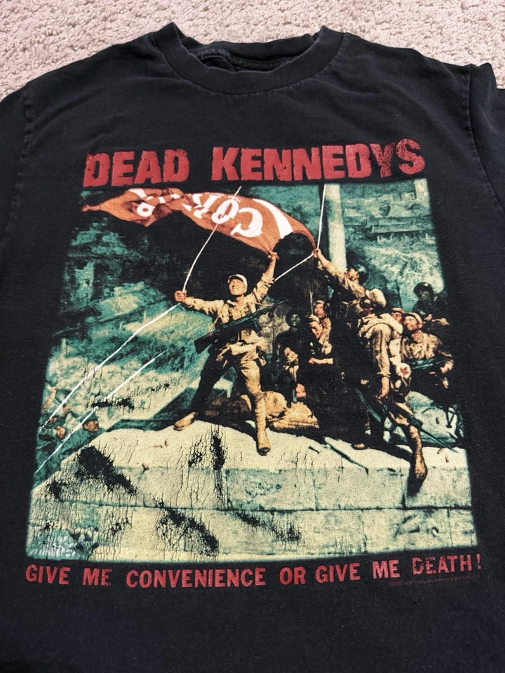 Vintage Dead Kennedys Give Me Convenience Or Give Me Death! Band Tshirt Small - Image 4 of 4