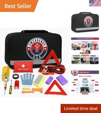 Ultimate Roadside Car Emergency Kit - Compact, Lightweight Safety Essentials