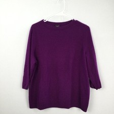 Talbots Audrey Pure Cashmere Crewneck Sweater Plus Petite womens size 2Xp