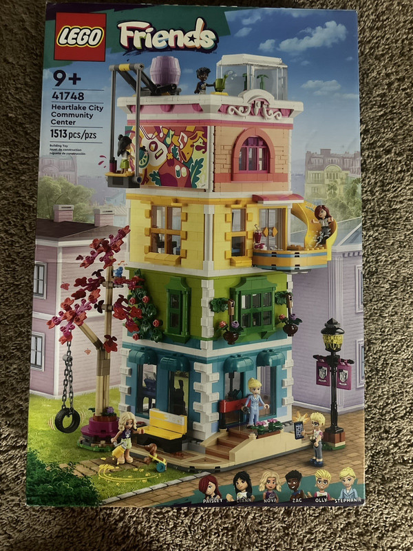 LEGO Friends Heartlake City Community Center 41748 1513 pcs Ages 9+ Boxed