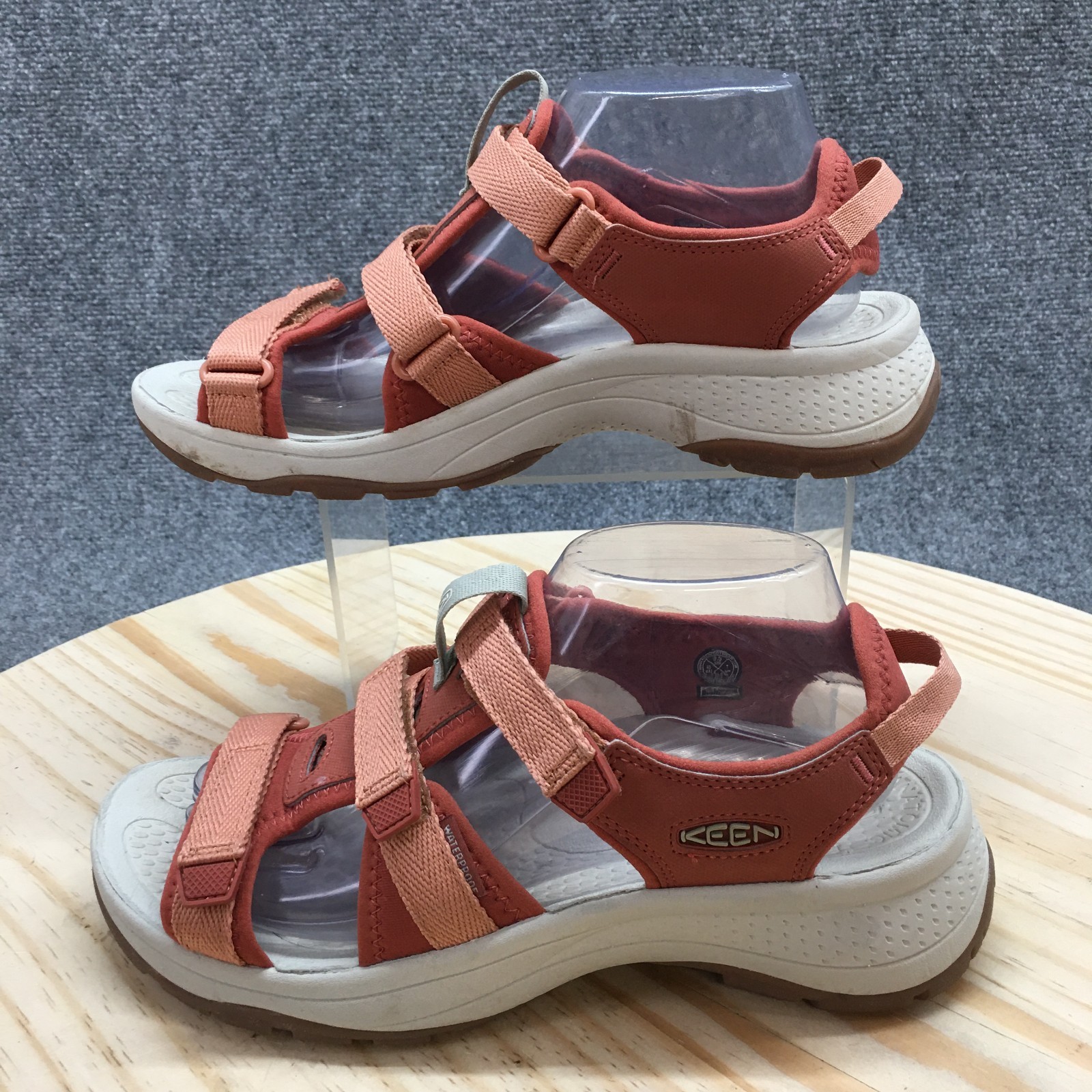 Sandali Keen donna 9 5 Astoria West aperti cinturino sequoia gancio e passante 1024869