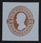 CKStamps: US Cut Square Stamps Collection Scott#U339 Unused H NG