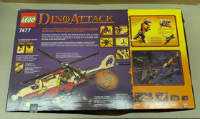LEGO Dino Attack 7477 T-1 Typhoon vs. T-Rex NEW Incomplete RARE HUGE Chopper