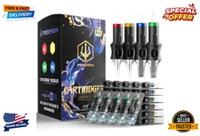 Professional tattoo cartridge needles round liner #12 assorted 50PCS