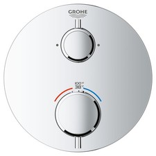 Grohe 24 133 Grohtherm Thermostatic Valve Trim Only - Chrome