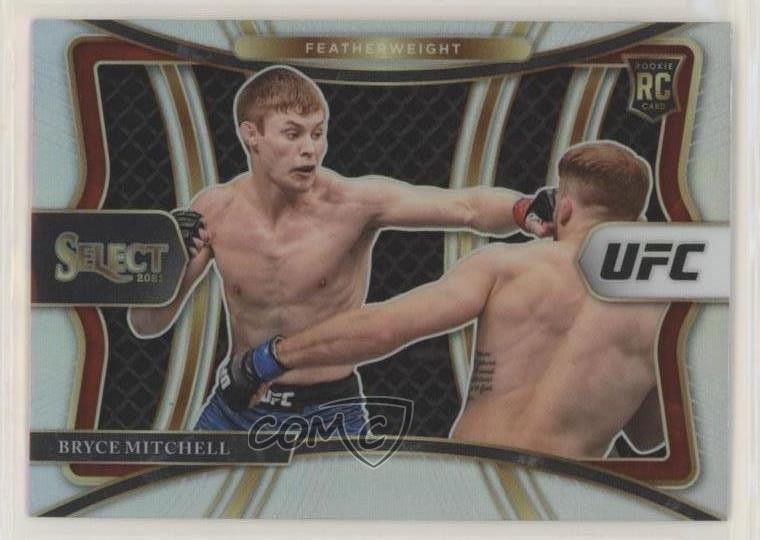 2021 Panini Select UFC Premier Level Silver Prizm Bryce Mitchell Rookie RC a0s