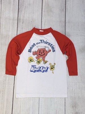 Vintage Kool-Aid ''Beat The Thirsties''  Youth T Shirt 80s 