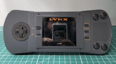Atari Lynx Console PAG-0201 (Atari. 1989) Tested/Working - Console + Game Only!