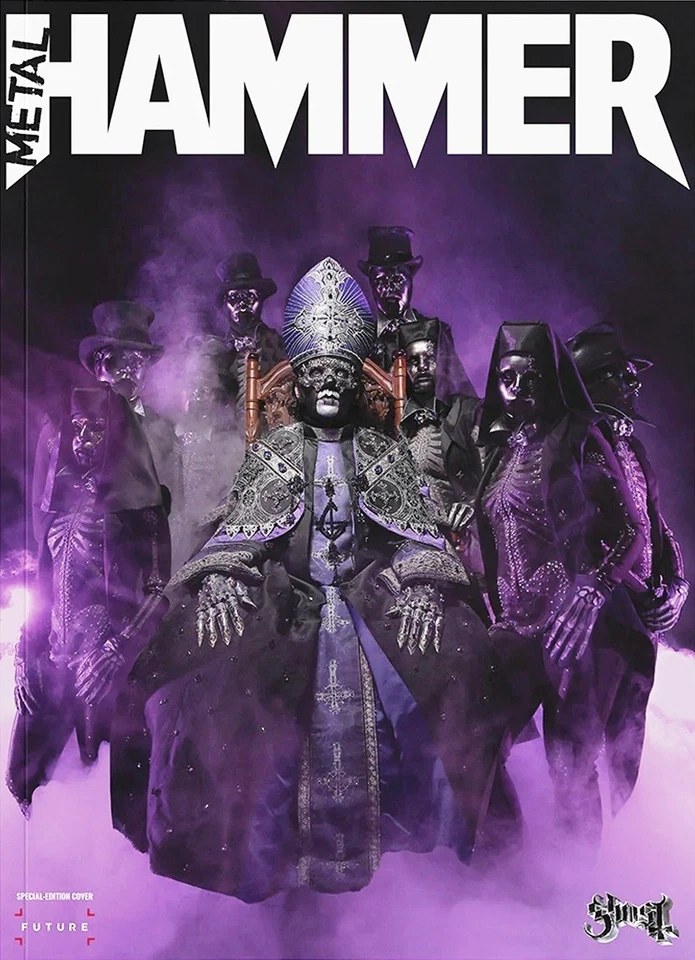 METAL HAMMER #399 GHOST SKELETA Ltd Edit Bundle w MAG Stickers LP Art Card @ NEW - Image 2 of 4