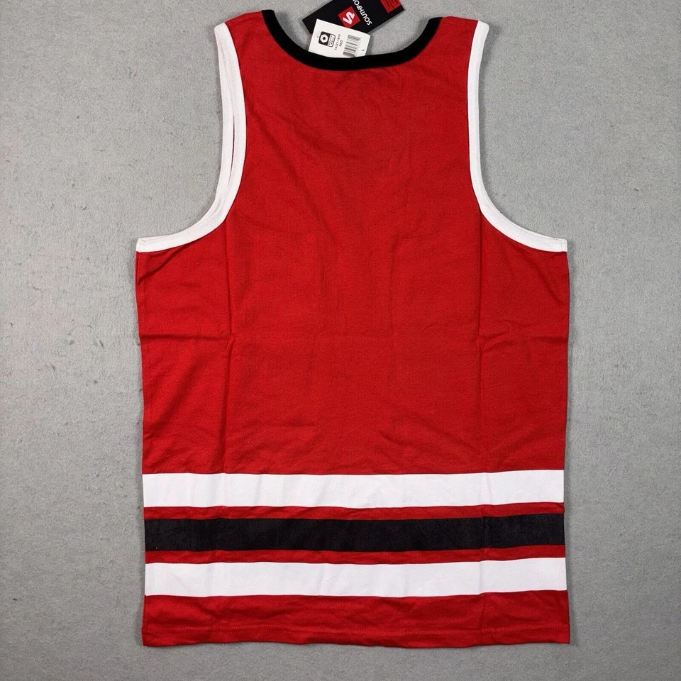 Camiseta sin mangas Southpole para hombre campeón de baloncesto de Chicago talla grande nueva con etiquetas 🏀 Foto 2 de 4